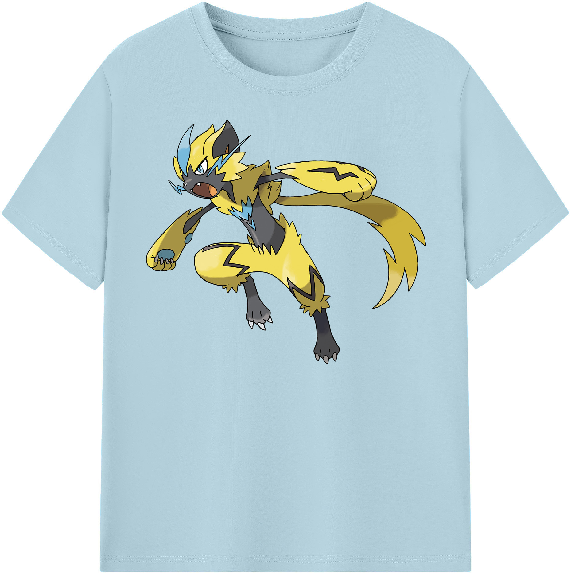 （画像用） ポケットモンスター Pokémon 綿100％半袖Tシャツ（フロントプリント）